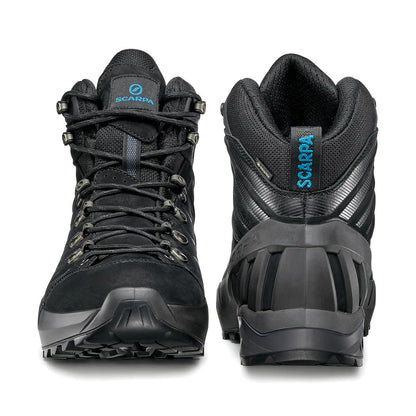 Scarpa Mens Cyclone Gore-Tex Boots Shoes Hiking - Black/Grey - EU 41 V563-10172710840-EU41