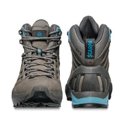 Scarpa Womens Cyclone Gore-Tex Vibram Sole Boots Hiking Trekking Shoes - Grey/Arctic - EU 42