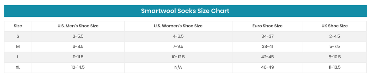Smartwool Mens PHD Ski Socks Wool Blend - Black - XL V563-10373610001-XL