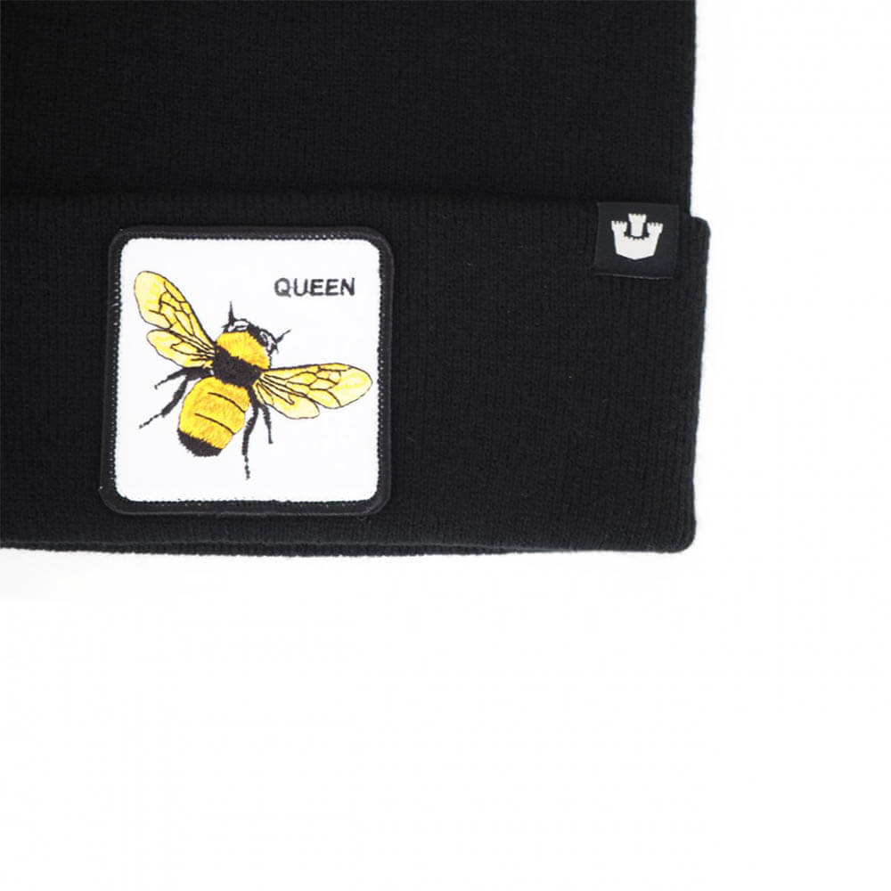 Goorin Buzzed Beanie Hat Warm Winter Ski Animal Series - Black V563-107-0216-BLK