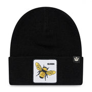 Goorin Buzzed Beanie Hat Warm Winter Ski Animal Series - Black V563-107-0216-BLK