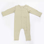Ponchik Babies + Kids - Magnetic Bamboo Body Suit - Pistachio - 6-12m V563-111004002