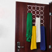 2x 24 Hole Scarf Hanger Holder Storage Tie Belt Scarf Organiser Space Saver V563-11163-2PCS