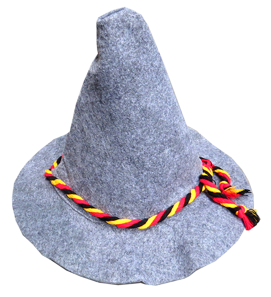 Adult Bavarian Beer Hat Oktoberfest German Octoberfest Costume Wizard V563-120680
