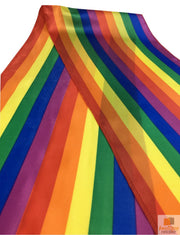 GAY PRIDE RAINBOW SCARF Wrap Holiday Parade Gift Lesbian LGBT V563-12173