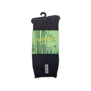12 Pairs PREMIUM BAMBOO SOCKS Mens Heavy Duty Thick Work Socks Cushion BULK - Charcoal Grey - 6-11 V563-12BSOX-CHRCLGRY-SIZE6-11