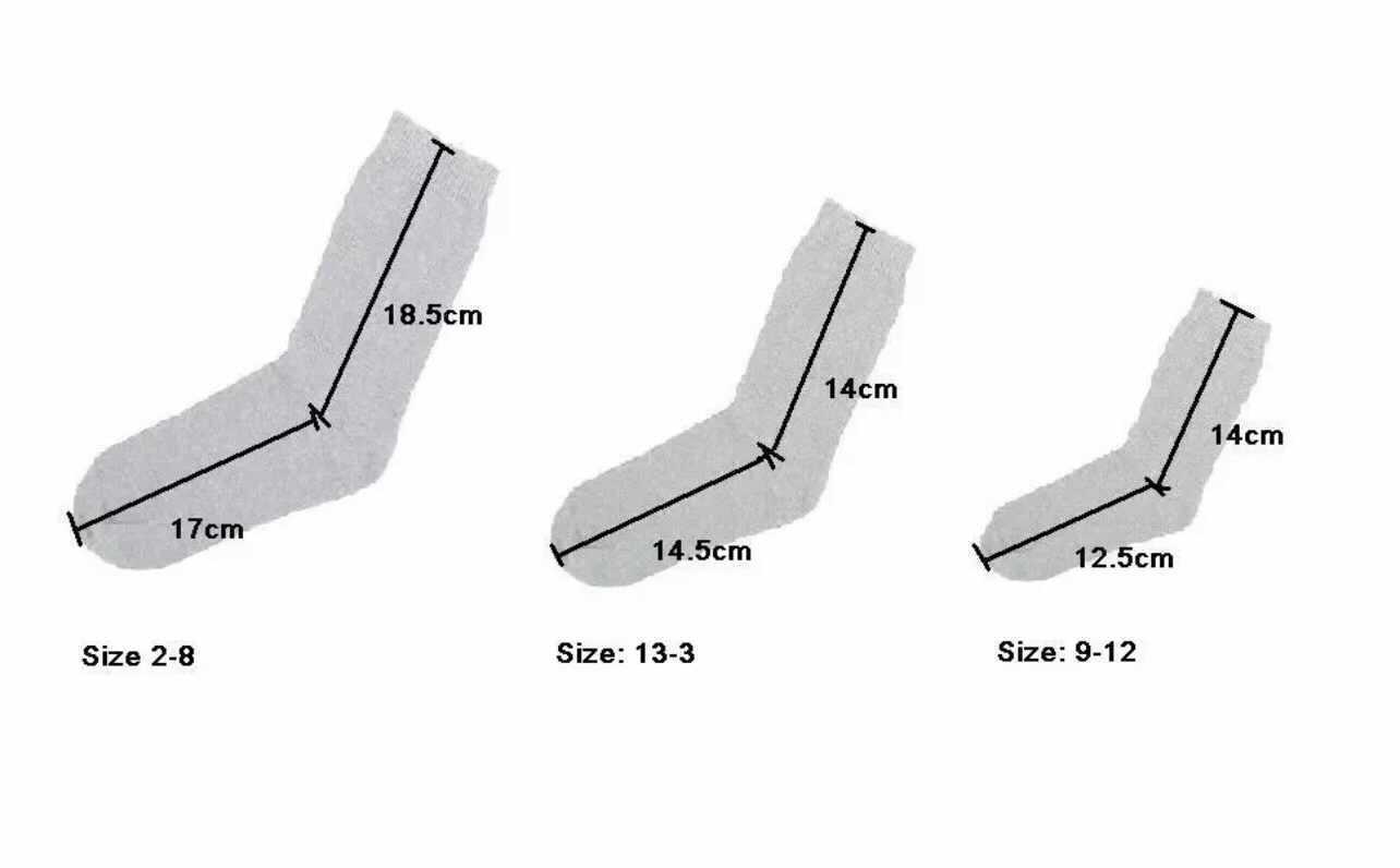 12x Pairs SCHOOL SOCKS Plain Cotton Rich Girls Boys School Uniform BULK - Black 13-3 V563-12SCHOOLSOCKS-BLK13-3