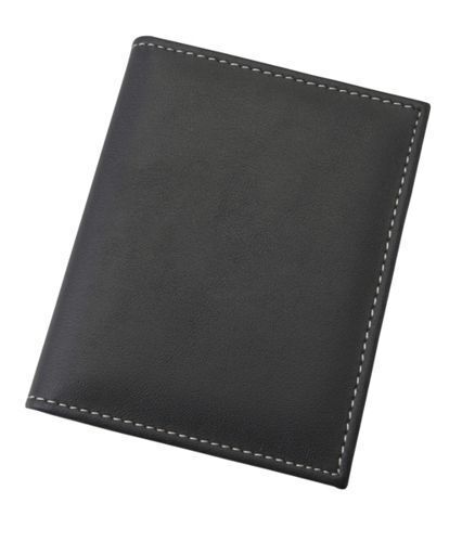 Mens Contrast Card Wallet Credit ID Holder Slim - Black V563-12_511