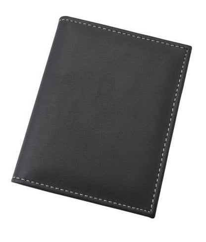 Mens Contrast Card Wallet Credit ID Holder Slim - Black V563-12_511
