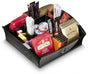CEP Tea Coffee Storage Home Office Organizer Organiser Distributor Tray - Black V563-1300
