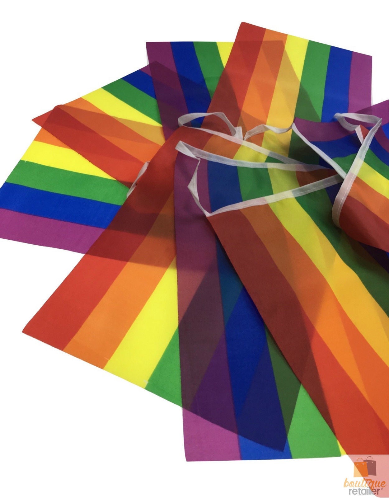 3.6m RAINBOW BUNTING FLAG Party Banner Birthday Market Stall Flags Decor Pride V563-13034-1PK