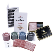 Mini Poker Set Ready To Play Travel Set Card Game in Gift Tin Box V563-130505