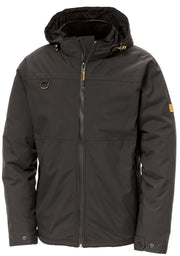 Caterpillar Mens Waterproof Zip Jacket w Hood Chinook CAT Winter Ski in Black - 3XL V563-1310017-016_BLK-3XL