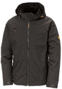 Caterpillar Mens Waterproof Zip Jacket w Hood Chinook CAT Winter Ski in Black - 3XL V563-1310017-016_BLK-3XL