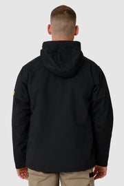 Caterpillar Mens Waterproof Zip Jacket w Hood Chinook CAT Winter Ski in Black - 3XL V563-1310017-016_BLK-3XL