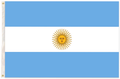 Argentina Country Flag Heavy Duty Argentine Argentinian - 150cm x 90cm V563-13236