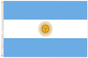 Argentina Country Flag Heavy Duty Argentine Argentinian - 150cm x 90cm V563-13236