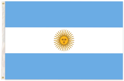 2x Argentina Country Flags Heavy Duty Argentine Argentinian - 150cm x 90cm V563-13236_2X