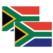 2x South Africa Country Flag Heavy Duty African - 150cm x 90cm V563-13237_2X