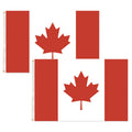 2x Canada Country Flags Heavy Duty Canadian Maple Leaf - 150cm x 90cm V563-13245_2X