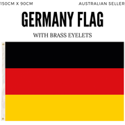Germany Country Flag Deutschland Heavy Duty DE German - 150cm x 90cm V563-13246