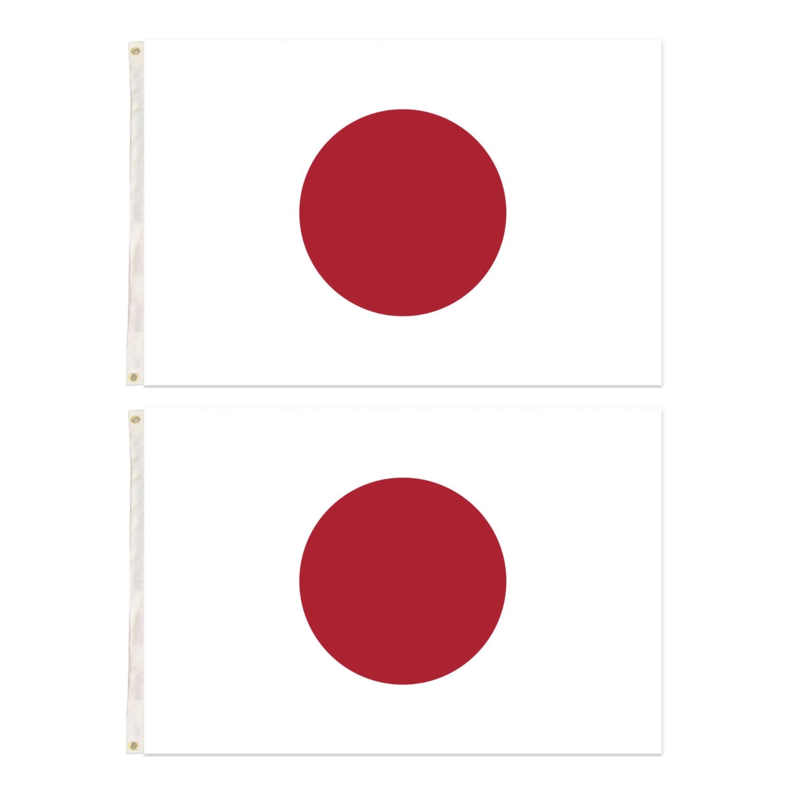 2x Japan Country Flags Japanese Heavy Duty - 150cm x 90cm V563-13247_2X
