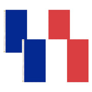 2x France Country Flags French Heavy Duty - 150cm x 90cm V563-13248_2X