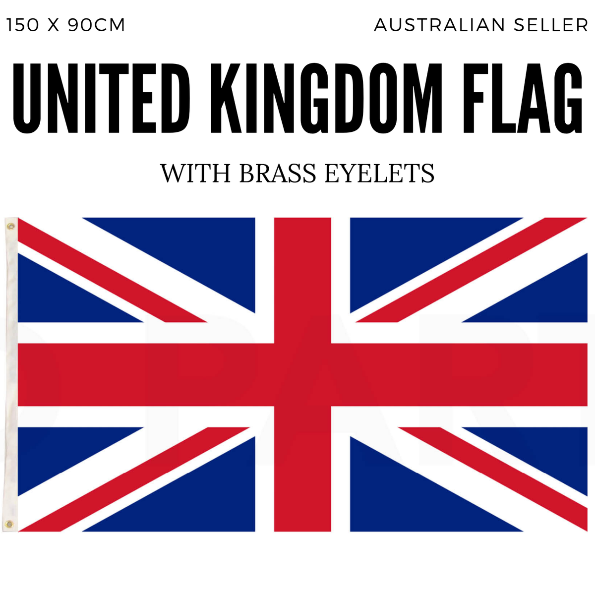 United Kingdom Country Flag Union Jack Great Britain UK Heavy Duty - 150cm x 90cm V563-13249