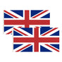 2x United Kingdom Country Flags Union Jack Great Britain UK Heavy Duty - 150cm x 90cm V563-13249_2X