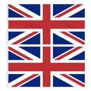2x United Kingdom Country Flags Union Jack Great Britain UK Heavy Duty - 150cm x 90cm V563-13249_2X