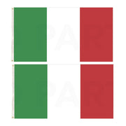 2x Italy Country Flags Italian Heavy Duty - 150cm x 90cm V563-13255_2X