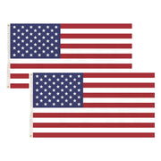2x United States America Country Flags USA American Heavy Duty US - 150cm x 90cm V563-13256_2X