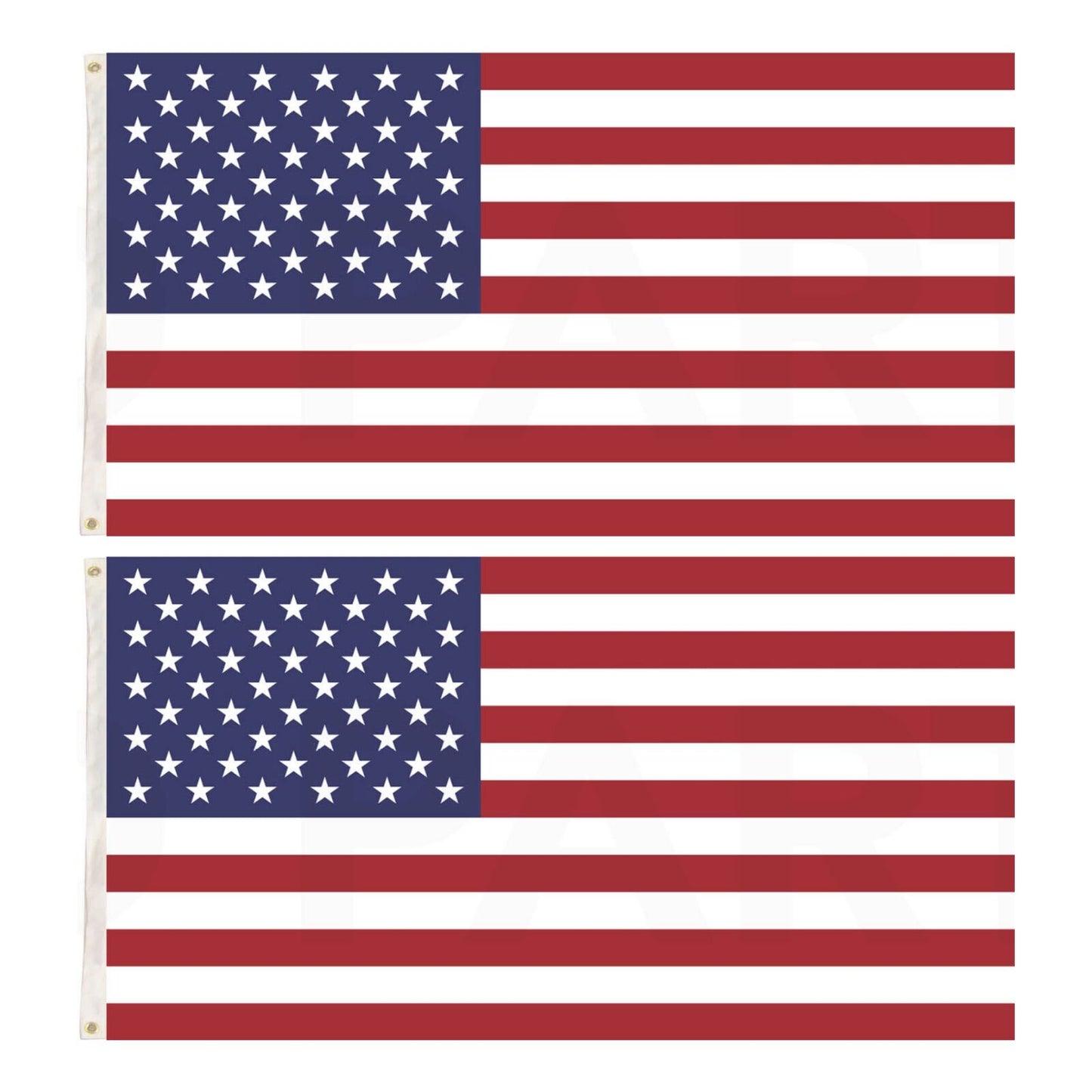 2x United States America Country Flags USA American Heavy Duty US - 150cm x 90cm V563-13256_2X