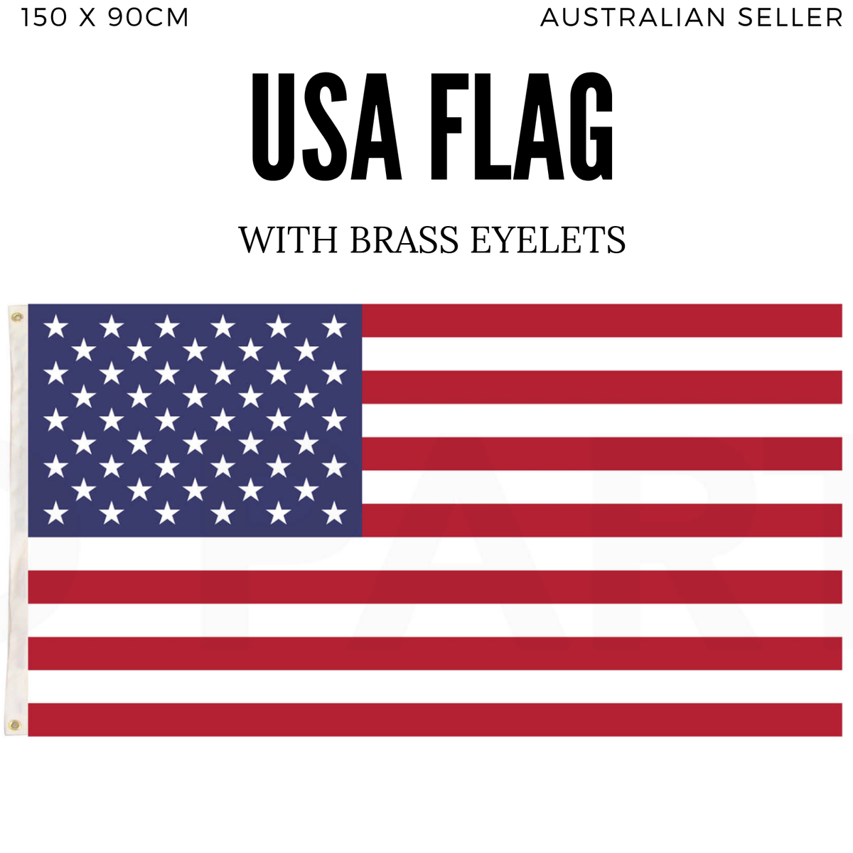 2x United States America Country Flags USA American Heavy Duty US - 150cm x 90cm V563-13256_2X