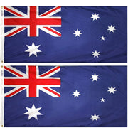 2x AUSTRALIA FLAG Aussie Australian Day Souvenir National 180cm x 90cm - Large V563-13257-2PCS