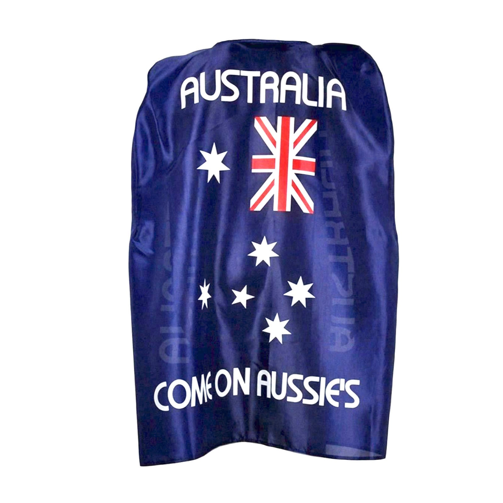 AUSTRALIAN FLAG CAPE Aussie Australia Day Open Wrap Costume V563-13263