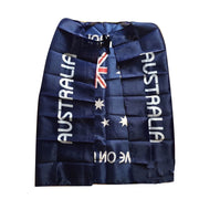 AUSTRALIAN FLAG CAPE Aussie Australia Day Open Wrap Costume V563-13263
