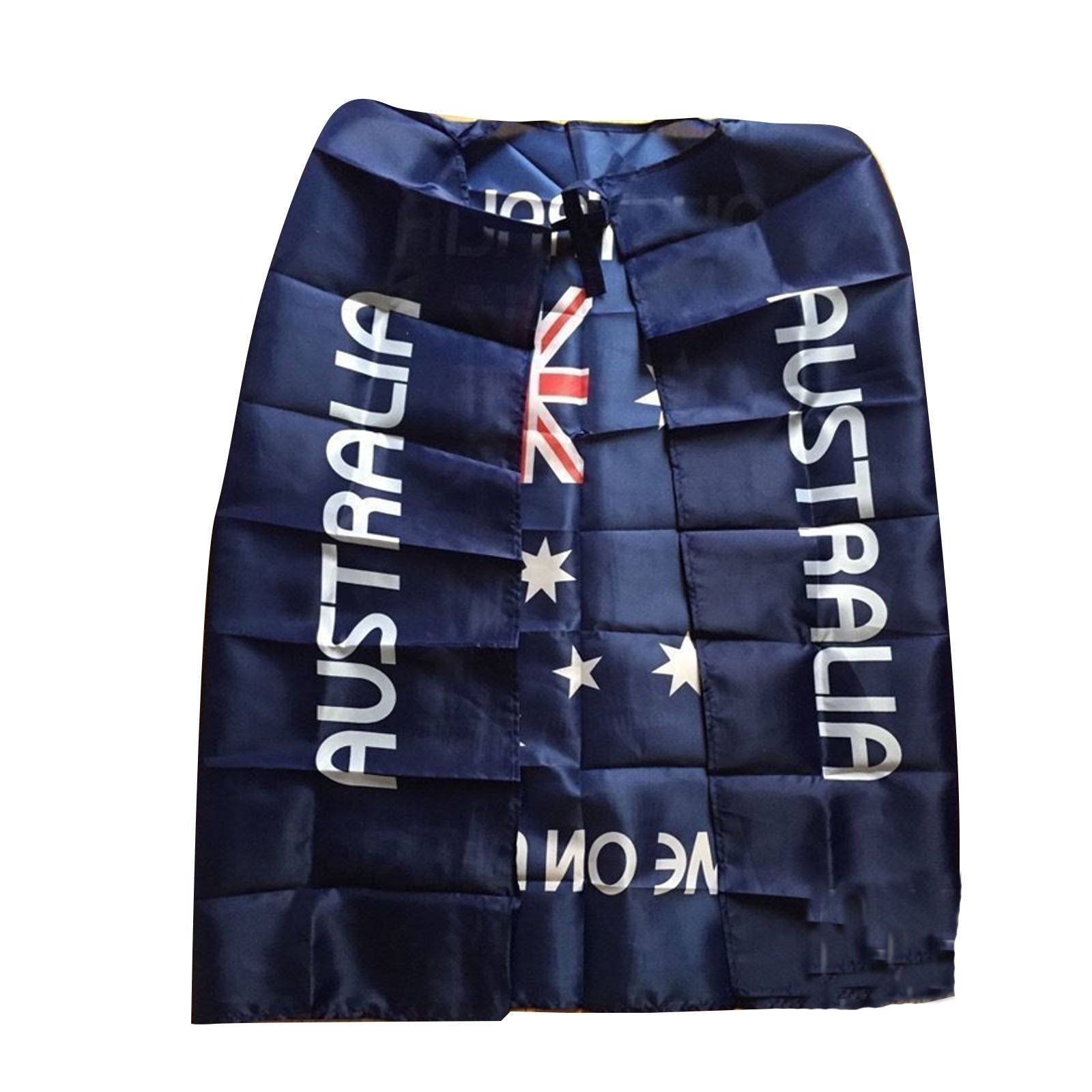 AUSTRALIAN FLAG CAPE Aussie Australia Day Open Wrap Costume V563-13263