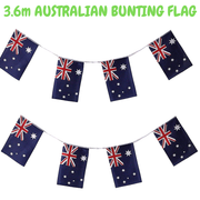3.6m AUSTRALIA BUNTING FLAG Australian Day Colours Party Banner Flags Decor V563-13268-1PK