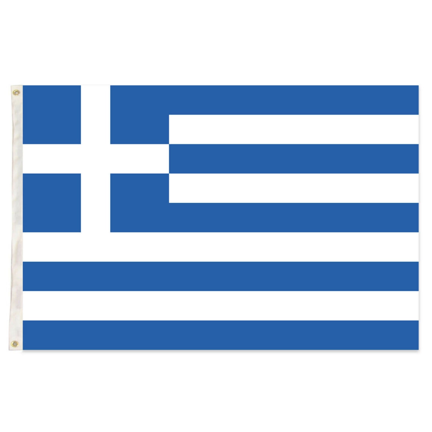 Greece Country Flag Greek Heavy Duty National Olympics Europe - 150cm x 90cm V563-13277