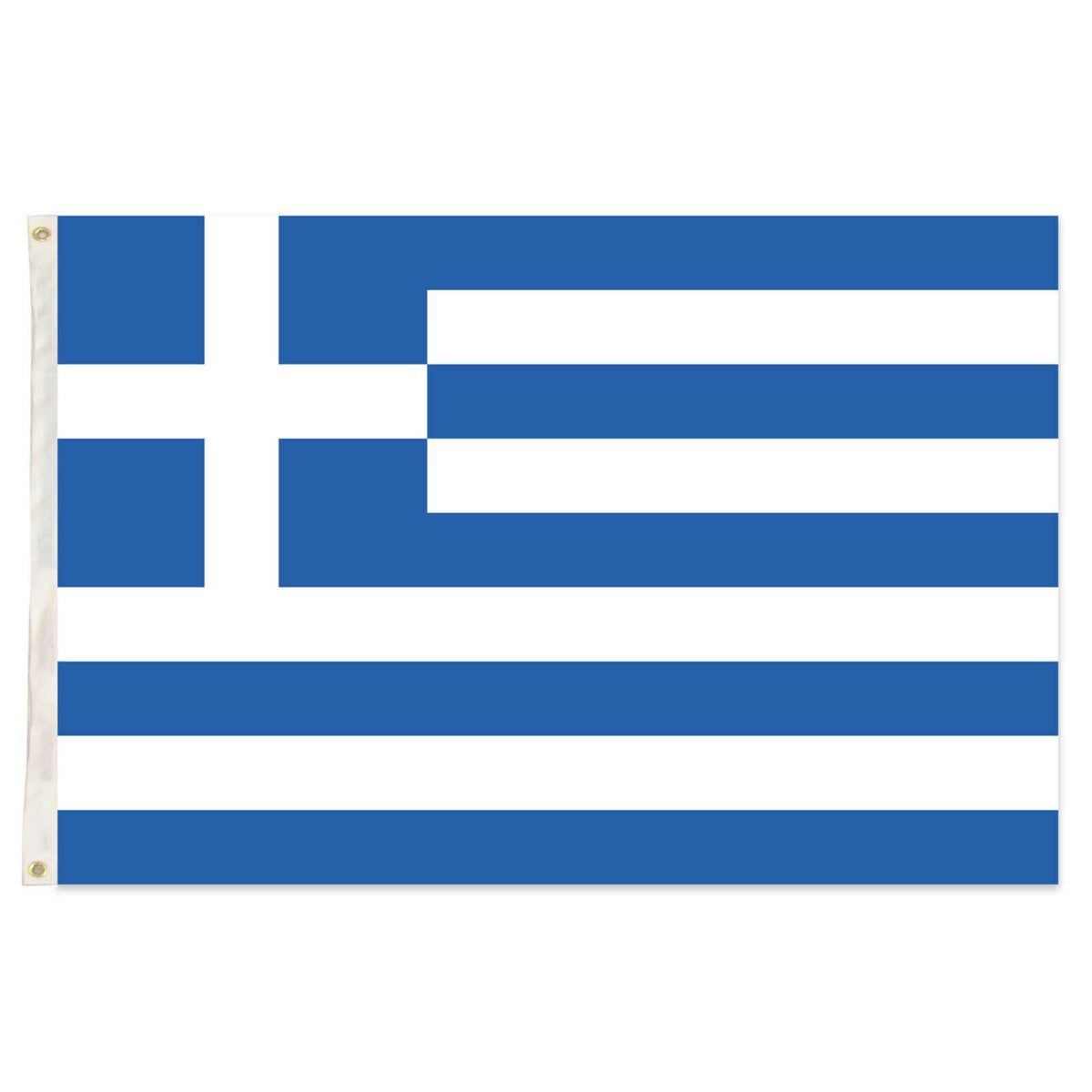 Greece Country Flag Greek Heavy Duty National Olympics Europe - 150cm x 90cm V563-13277