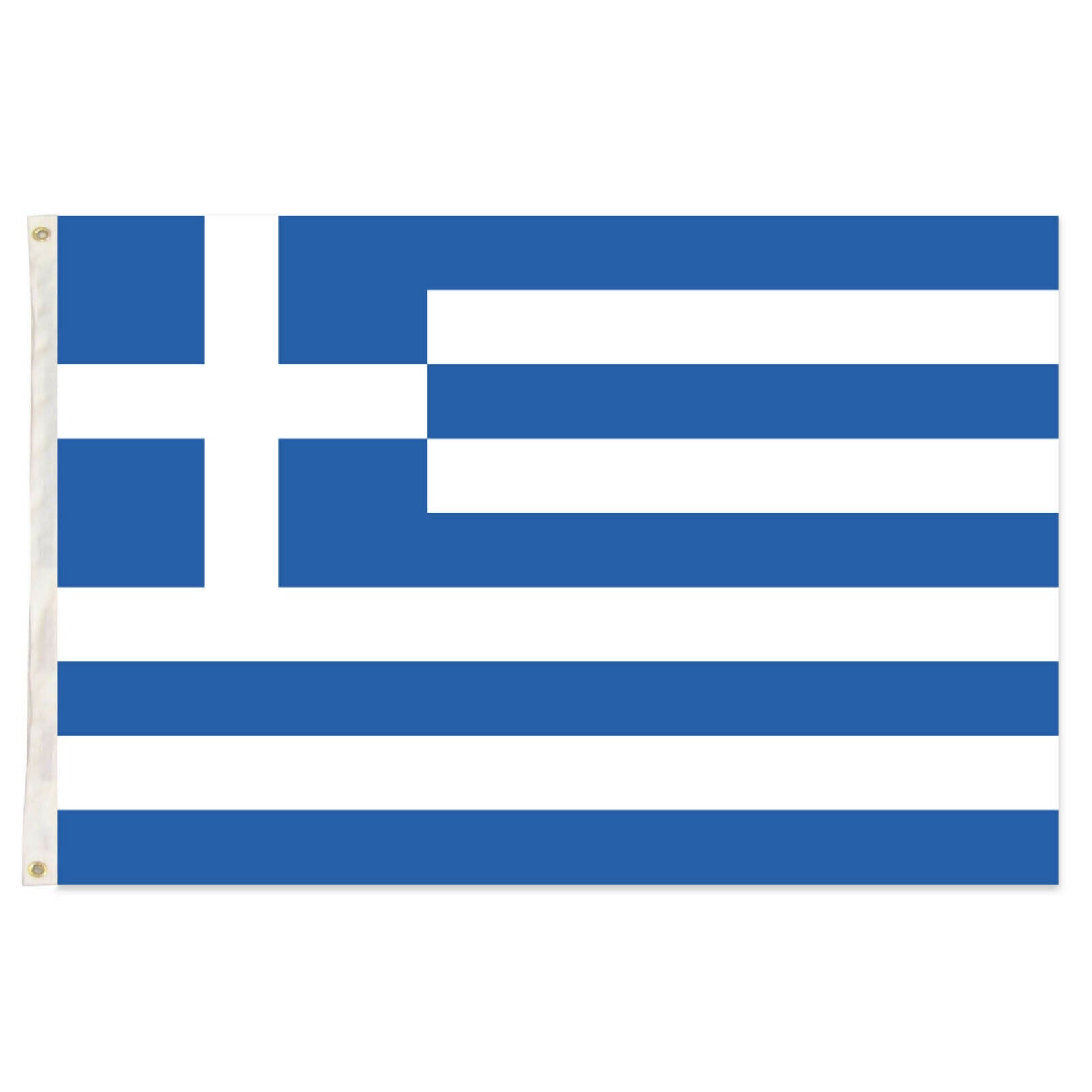 Greece Country Flag Greek Heavy Duty National Olympics Europe - 150cm x 90cm V563-13277