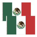 2x Mexico Mexican Country Flags Heavy Duty Outdoor - 150cm x 90cm V563-13285_2X