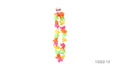 40cm HAWAIIAN LEI Tropical Beach Theme Hawaii Luau Party Garland Flowers V563-13322-13