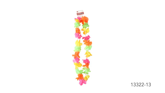 40cm HAWAIIAN LEI Tropical Beach Theme Hawaii Luau Party Garland Flowers V563-13322-13