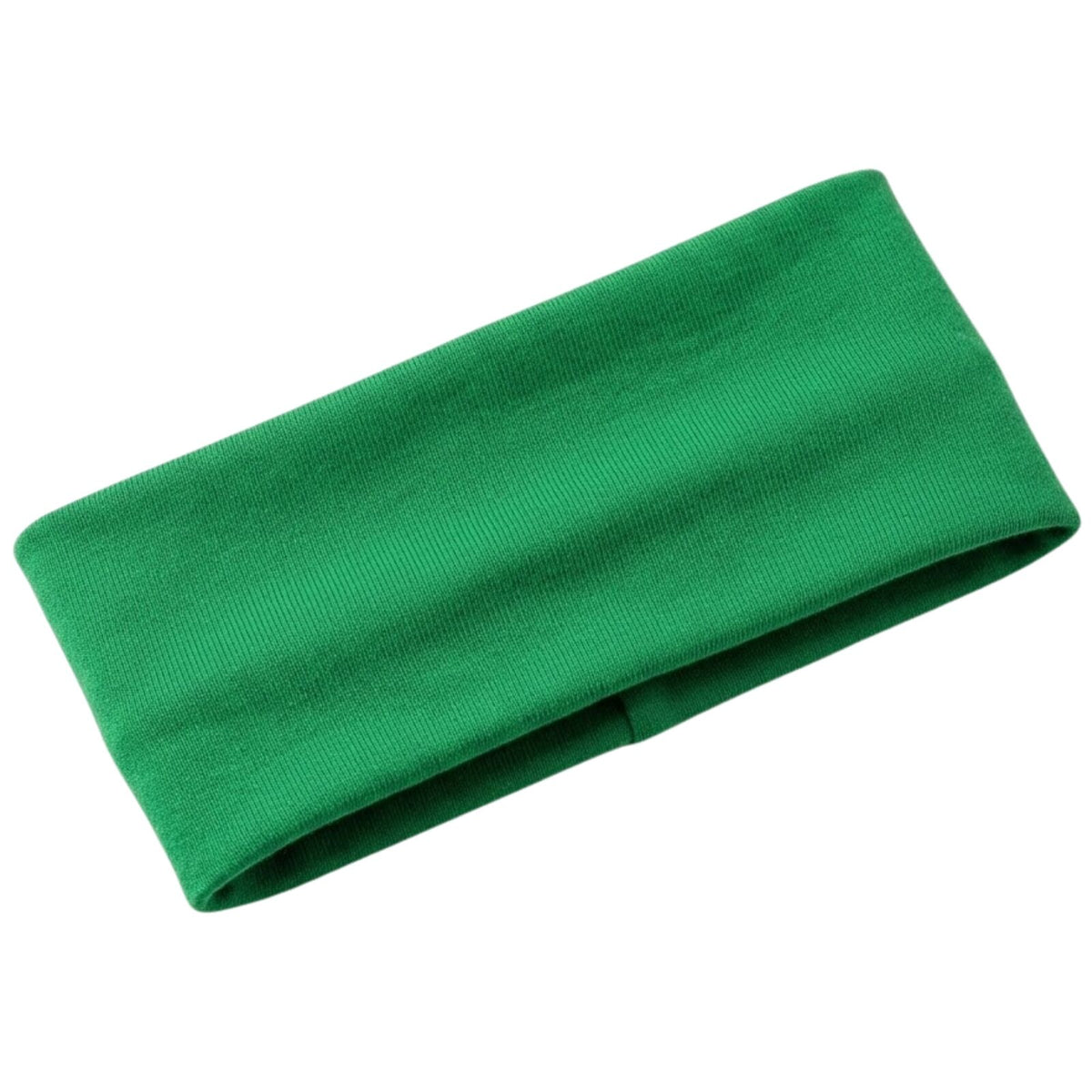 PLAIN HEADBAND Elastic Stretch Sport Yoga Hair Band Unisex 8cm Wide Wrap - Green V563-14895-GRN