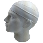 2pc Set Plain Headband Elastic Stretch Sports Yoga Hair Band Unisex Wide Wrap V563-14895_BLACKWHITE