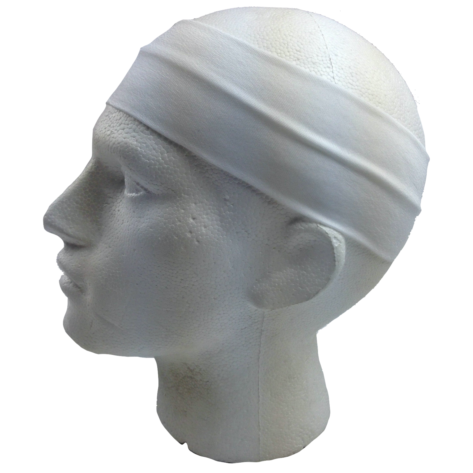 2pc Set Plain Headband Elastic Stretch Sports Yoga Hair Band Unisex Wide Wrap V563-14895_BLACKWHITE