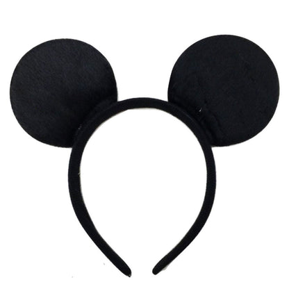 Mickey Minnie Mouse Headband Costume Halloween Party Hair Head Band - Black V563-14950