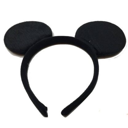 Mickey Minnie Mouse Headband Costume Halloween Party Hair Head Band - Black V563-14950